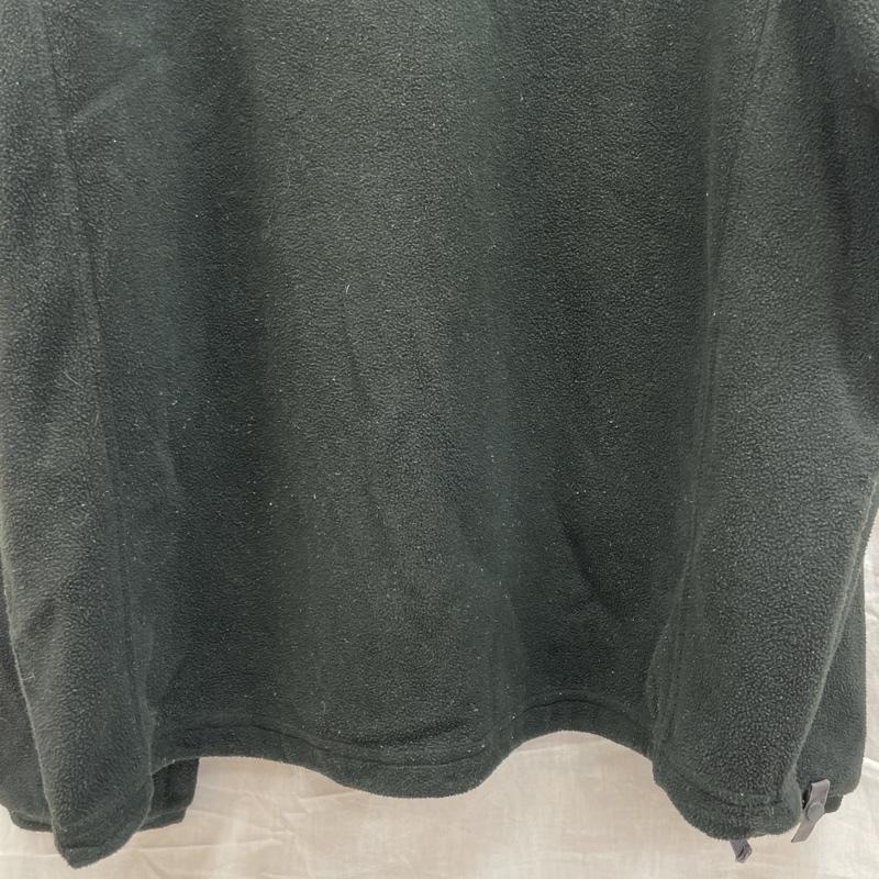 ザノースフェイス THE NORTH FACE ジャケット、上着 ジャンパー、ブルゾン センターロゴ フリース ジャケット フルジップ L 黒 / ブラック / black メンズ USED 古着 中古 50126733