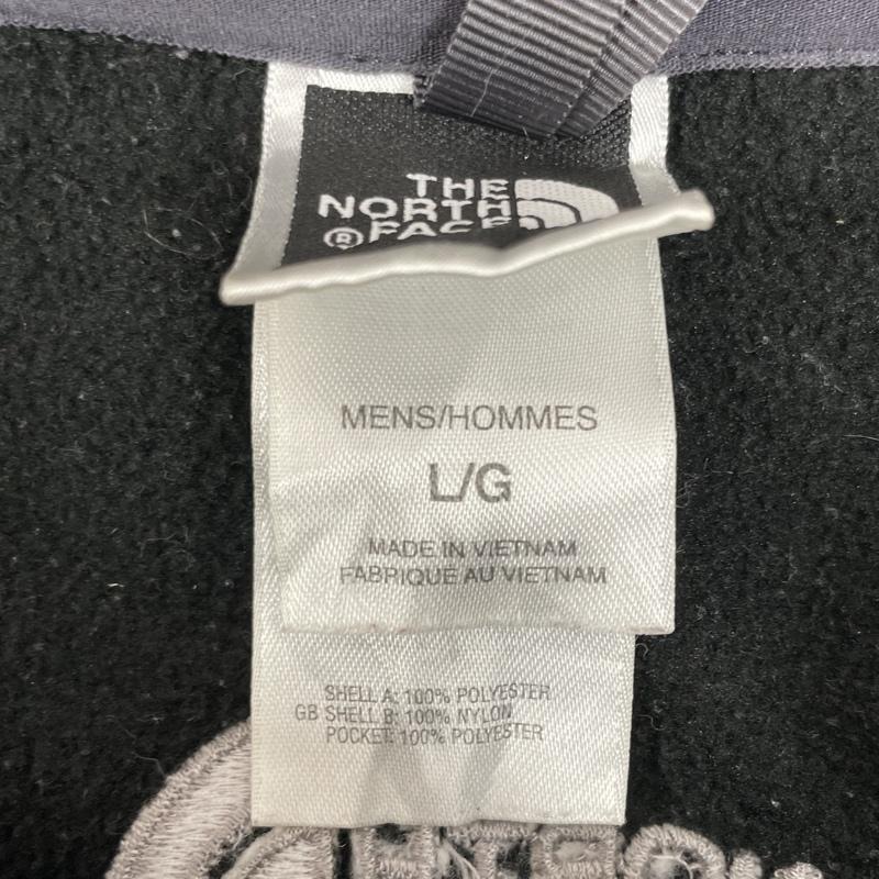 ザノースフェイス THE NORTH FACE ジャケット、上着 ジャンパー、ブルゾン センターロゴ フリース ジャケット フルジップ L 黒 / ブラック / black メンズ USED 古着 中古 50126733