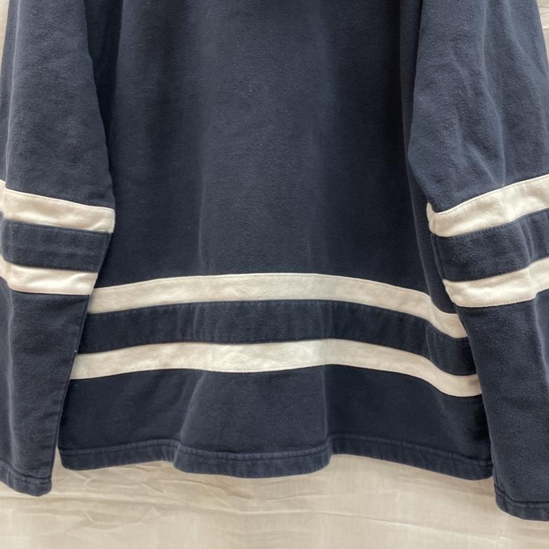 チャンピオン Champion パーカー 長袖 CS1942190 Notre Dame Fighting ノートル ダム ファイティング レプラコーン XXL 紺 / ネイビー / navy X 白 / ホワイト / white メンズ USED 古着 中古 50126736