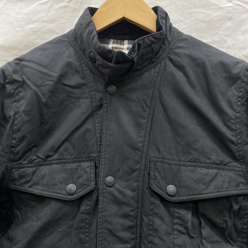 ノンネイティブ nonnative ジャケット、上着 ジャケット、ブレザー NN-J1803 RIDER JACKET COTTON MIX WEATHER PARAFFIN COAT 0 黒 / ブラック / black メンズ USED 古着 中古 50126769