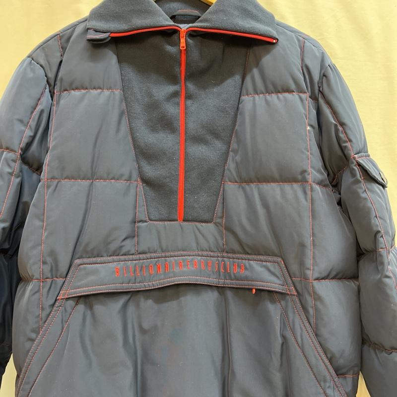 ビリオネア・ボーイズ・クラブ BILLIONAIRE BOYS CLUB ジャケット、上着 ダウンジャケット ハーフジップ プルオーバー ダウンジャケット M 紺 / ネイビー / navy メンズ USED 古着 中古 50126785