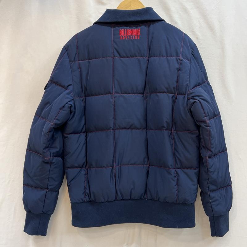 ビリオネア・ボーイズ・クラブ BILLIONAIRE BOYS CLUB ジャケット、上着 ダウンジャケット ハーフジップ プルオーバー ダウンジャケット M 紺 / ネイビー / navy メンズ USED 古着 中古 50126785