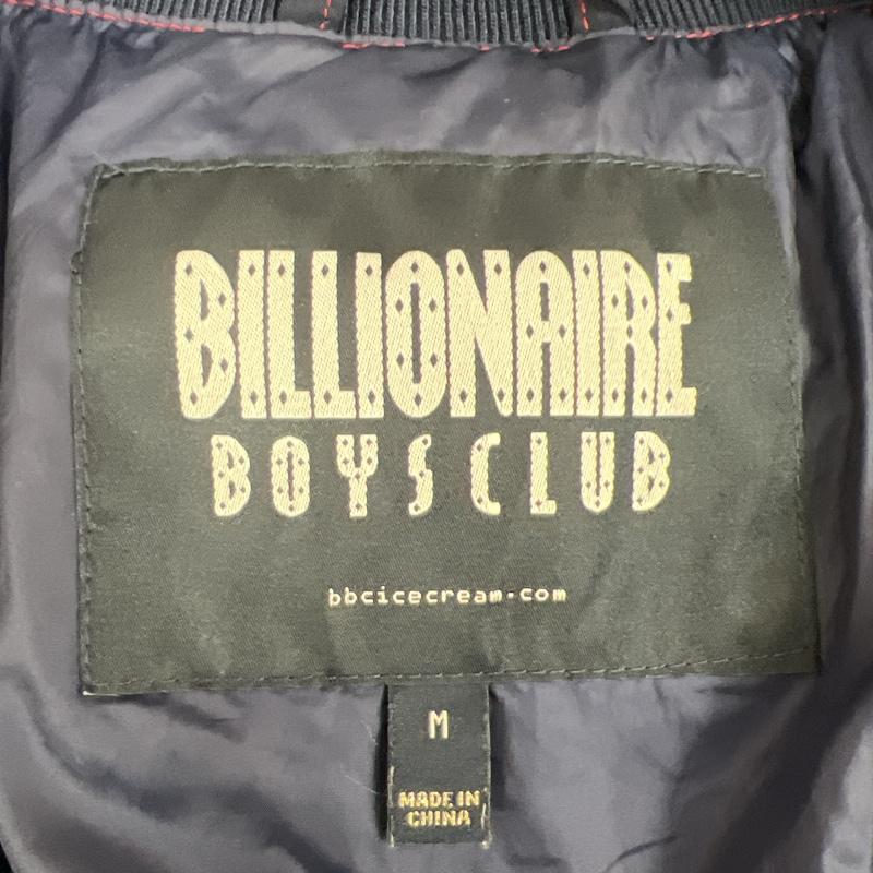 ビリオネア・ボーイズ・クラブ BILLIONAIRE BOYS CLUB ジャケット、上着 ダウンジャケット ハーフジップ プルオーバー ダウンジャケット M 紺 / ネイビー / navy メンズ USED 古着 中古 50126785