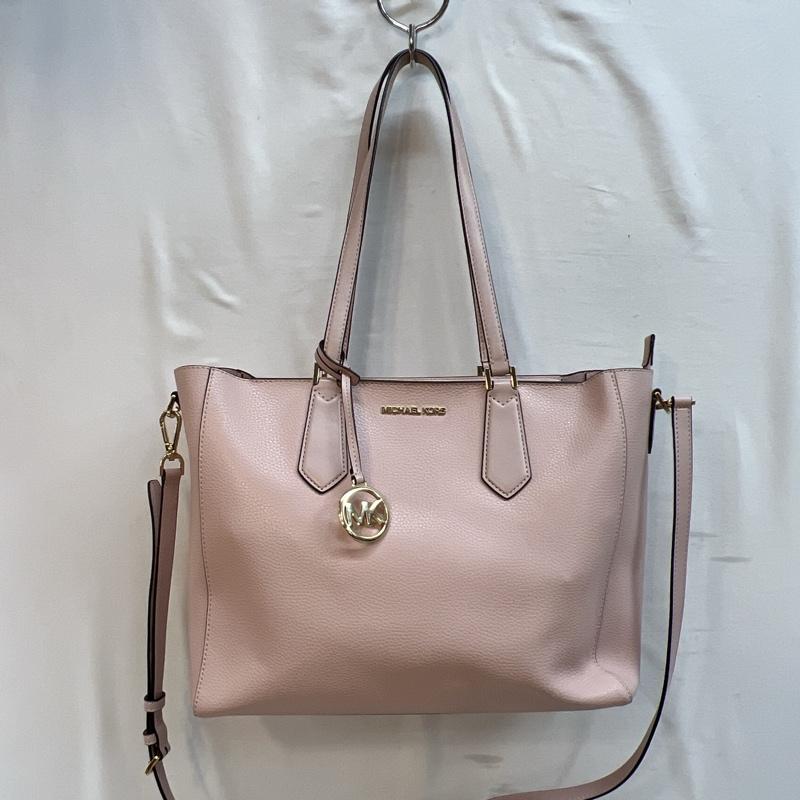 マイケルコース MICHAEL KORS トートバッグ トートバッグ 35H9GKFT9T キンバリー レザー ラージ 3 IN 1 トート シグネチャーポーチ×2個付き - 桃 / ピンク / pink レディース USED 古着 中古 50126798