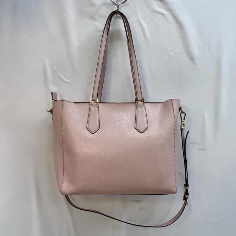 マイケルコース MICHAEL KORS トートバッグ トートバッグ 35H9GKFT9T キンバリー レザー ラージ 3 IN 1 トート シグネチャーポーチ×2個付き - 桃 / ピンク / pink レディース USED 古着 中古 50126798
