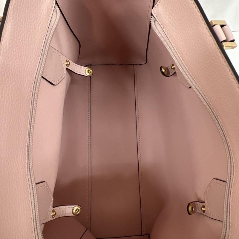 マイケルコース MICHAEL KORS トートバッグ トートバッグ 35H9GKFT9T キンバリー レザー ラージ 3 IN 1 トート シグネチャーポーチ×2個付き - 桃 / ピンク / pink レディース USED 古着 中古 50126798