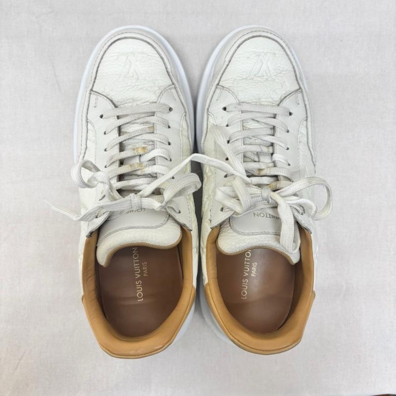 ルイヴィトン LOUIS VUITTON スニーカー スニーカー LD0272 ビバリーヒルズライン PVC×レザー コンビ ロゴ ローカット - レディース USED 古着 中古 50126864