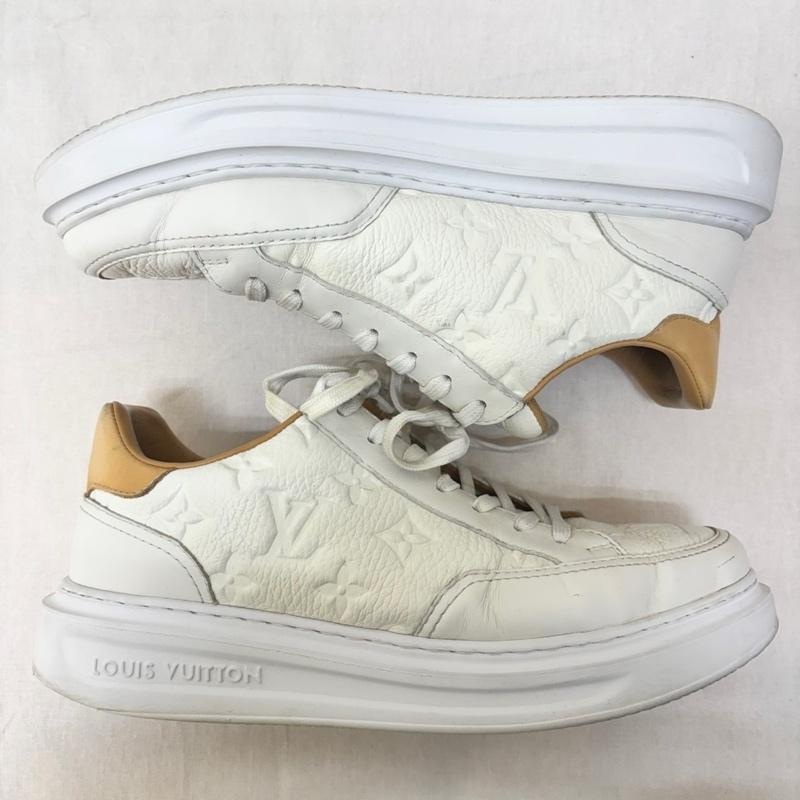 ルイヴィトン LOUIS VUITTON スニーカー スニーカー LD0272 ビバリーヒルズライン PVC×レザー コンビ ロゴ ローカット - レディース USED 古着 中古 50126864
