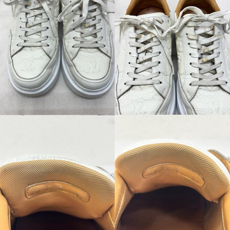 ルイヴィトン LOUIS VUITTON スニーカー スニーカー LD0272 ビバリーヒルズライン PVC×レザー コンビ ロゴ ローカット - レディース USED 古着 中古 50126864