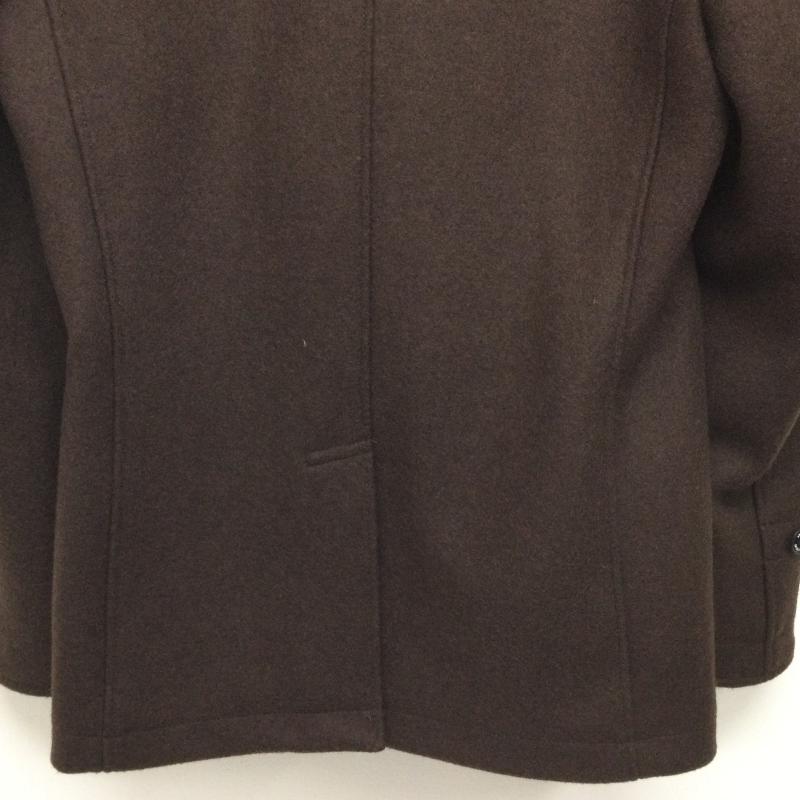 アデイインザライフ ユナイテッドアローズ A day in the life UNITED ARROWS コート ピーコート フード付き メルトン Pコート 6225 648 0415 M 茶 / ブラウン / brown メンズ USED 古着 中古 50126874