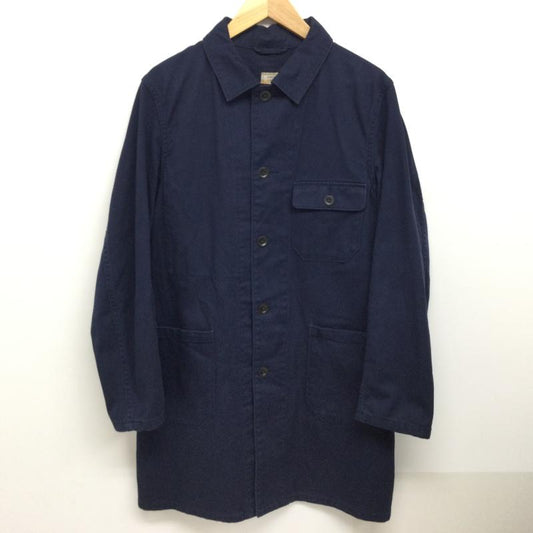 グリーンレーベルリラクシング green label relaxing コート コート一般 ショップコート 3225 199 1674 M 紺 / ネイビー / navy メンズ USED 古着 中古 50126886