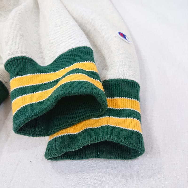 チャンピオン Champion パーカー 長袖 Champion チャンピオン パーカー REVERSE WEAVE 裏起毛 C3-S109 M 無地 X ワンポイント X ボーダー柄 オフホワイト / オフホワイト / メンズ USED 古着 中古 50126960