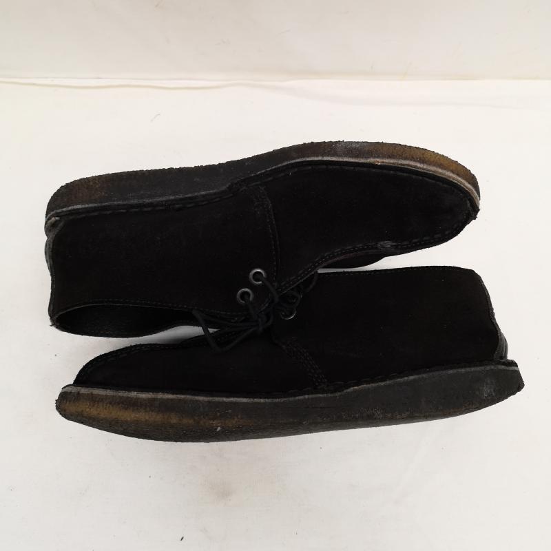 クラークス Clarks ブーツ 一般 チャッカ ブーツ TREK トレック スエード US：7 黒 / ブラック / black メンズ USED 古着 中古 50126977