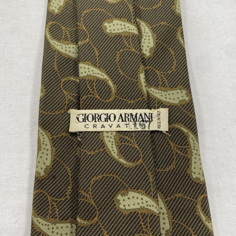 ジョルジオアルマーニ GIORGIO ARMANI ネクタイ ネクタイ シルク イタリア製 ペイズリー - 総柄 X バンダナ柄 X ペイズリー メンズ USED 古着 中古 50127045