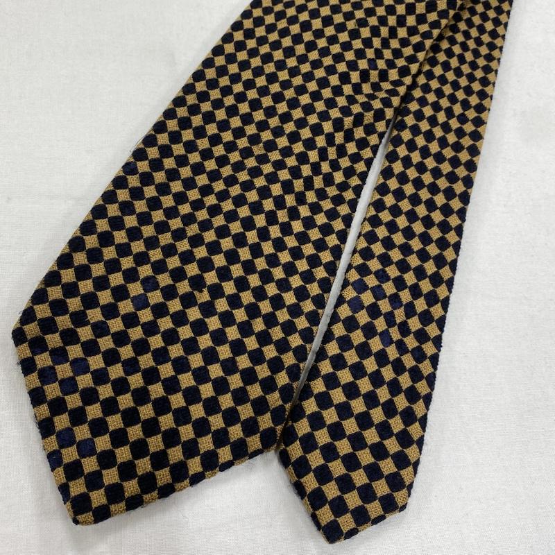 フェンディ FENDI ネクタイ ネクタイ シルク ウール ダイヤ柄 イタリア製 - 総柄 メンズ USED 古着 中古 50127049