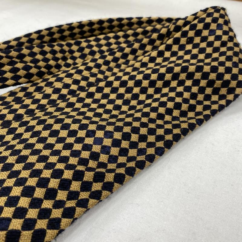 フェンディ FENDI ネクタイ ネクタイ シルク ウール ダイヤ柄 イタリア製 - 総柄 メンズ USED 古着 中古 50127049