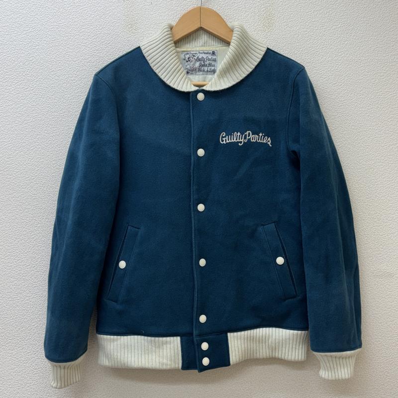 ワコマリア WACKO MARIA ジャケット、上着 ジャンパー、ブルゾン ロゴ チェーンステッチ 刺繍 中綿 ウール スタジャン バーシティ S メンズ USED 古着 中古 50127101