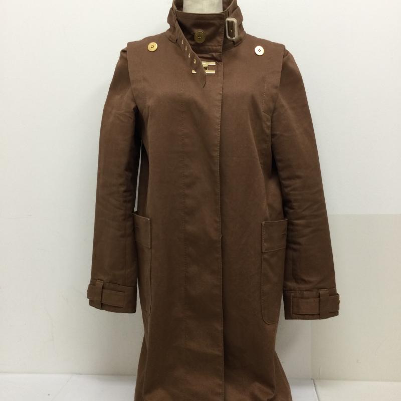 トミーヒルフィガー TOMMY HILFIGER コート コート一般 トミーヒルフィガー 12-4411302-626 コート M 無地 茶 / ブラウン / brown レディース USED 古着 中古 50127138