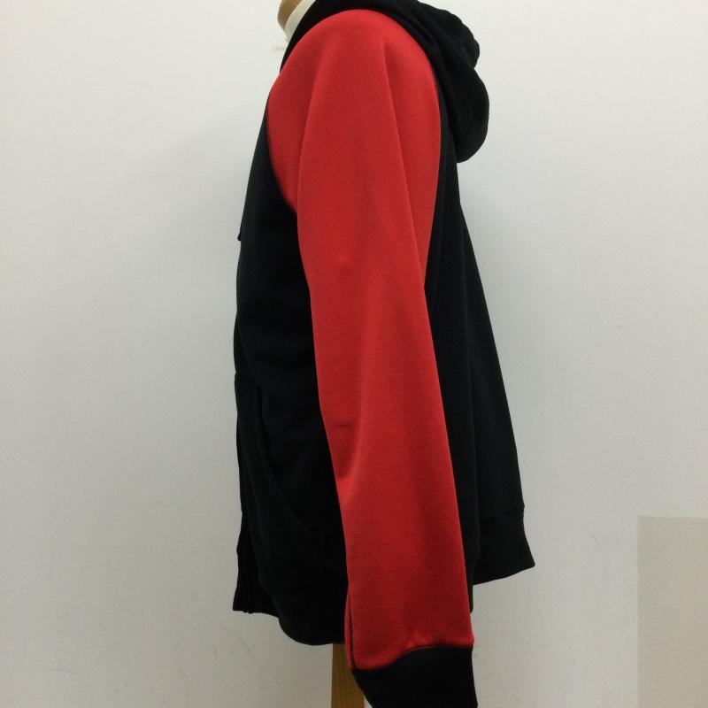 ナイキ NIKE パーカー 長袖 NIKE 524652-016 フルジップ　赤　青 L 無地 黒 / ブラック / black メンズ USED 古着 中古 50127144