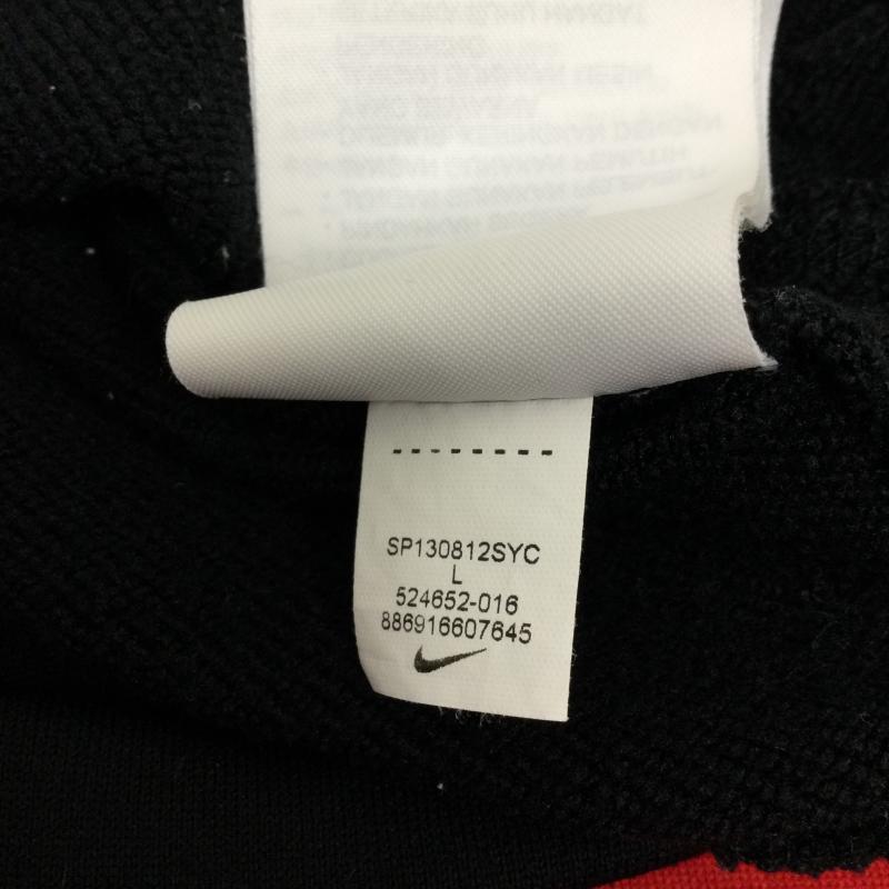 ナイキ NIKE パーカー 長袖 NIKE 524652-016 フルジップ　赤　青 L 無地 黒 / ブラック / black メンズ USED 古着 中古 50127144