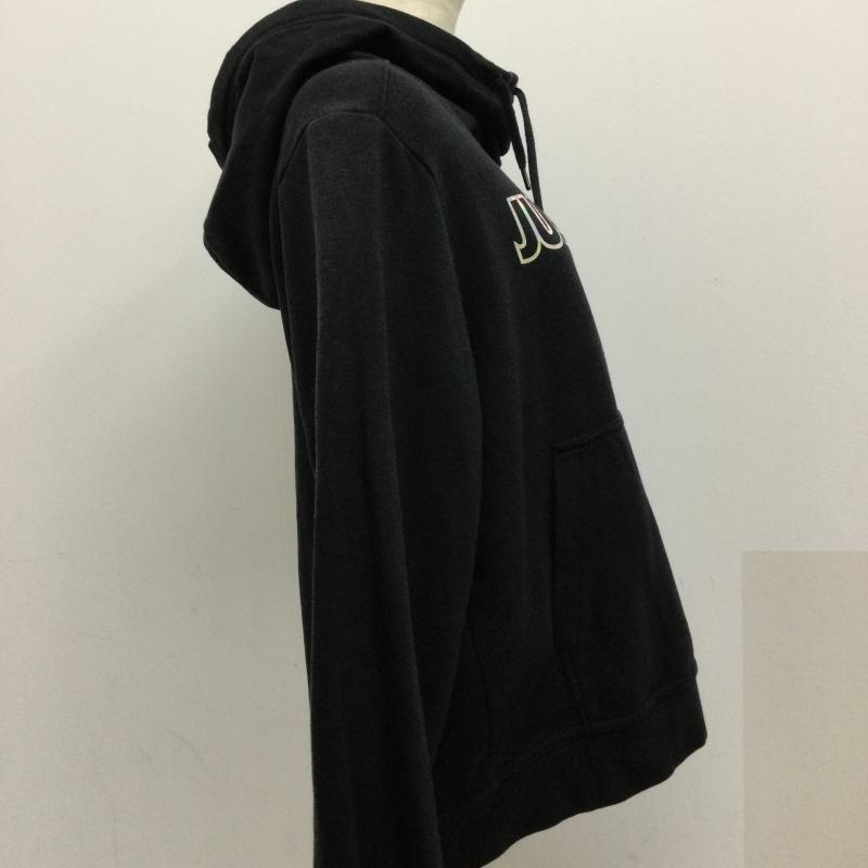 ナイキ NIKE パーカー 長袖 NIKE 921766-010　プルオーバー　JUST DO IT L ロゴ、文字 黒 / ブラック / black レディース USED 古着 中古 50127149
