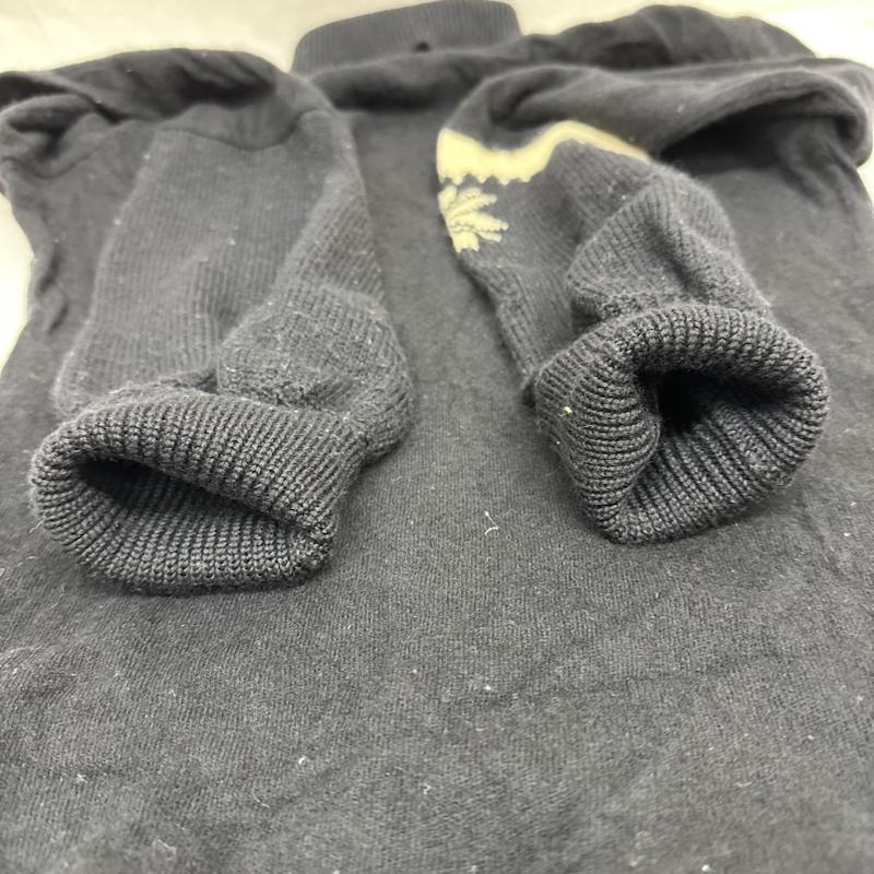 ヨウジヤマモト Yohji Yamamoto ニット、セーター 長袖 パフスリーブ タートル ネック ウール ニット FJ-T11-852 3 黒 / ブラック / black レディース USED 古着 中古 50127334