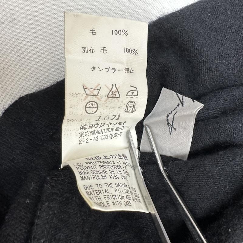 ヨウジヤマモト Yohji Yamamoto ニット、セーター 長袖 パフスリーブ タートル ネック ウール ニット FJ-T11-852 3 黒 / ブラック / black レディース USED 古着 中古 50127334