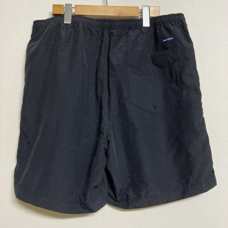 ヘリーハンセン HELLY HANSEN パンツ ショートパンツ HELLY HANSEN Bask Mid Shorts ビーチトランクス UV PROTECT ナイロン ショートパンツ L HH72403 L ワンポイント X ロゴ、文字 黒 / ブラック / black メンズ USED 古着 中古 50127366