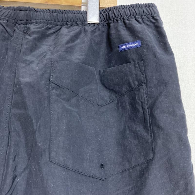 ヘリーハンセン HELLY HANSEN パンツ ショートパンツ HELLY HANSEN Bask Mid Shorts ビーチトランクス UV PROTECT ナイロン ショートパンツ L HH72403 L ワンポイント X ロゴ、文字 黒 / ブラック / black メンズ USED 古着 中古 50127366