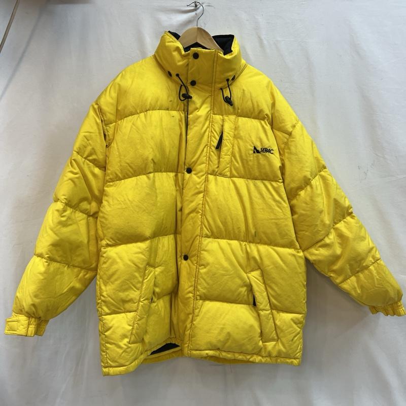 古着 USED ジャケット、上着 ダウンジャケット SERAC 90s ダウンジャケット ビンテージ L 黄 / イエロー / yellow メンズ USED 古着 中古 50127379