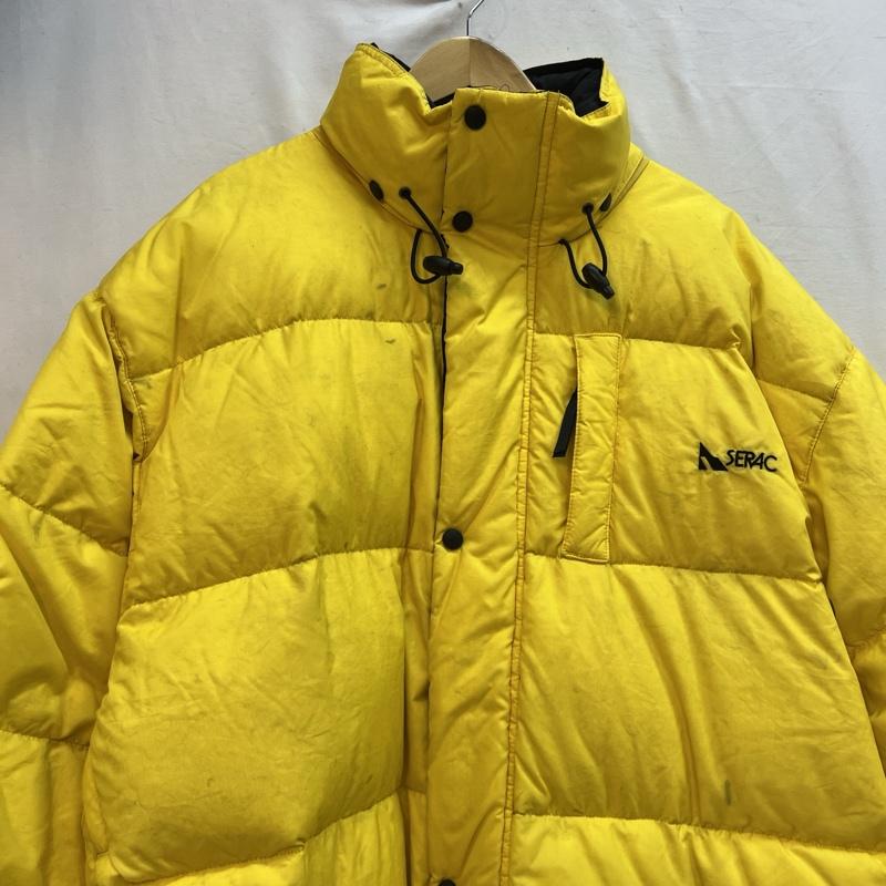 古着 USED ジャケット、上着 ダウンジャケット SERAC 90s ダウンジャケット ビンテージ L 黄 / イエロー / yellow メンズ USED 古着 中古 50127379