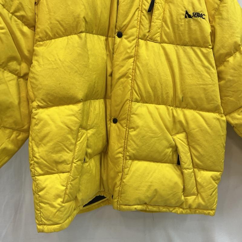 古着 USED ジャケット、上着 ダウンジャケット SERAC 90s ダウンジャケット ビンテージ L 黄 / イエロー / yellow メンズ USED 古着 中古 50127379