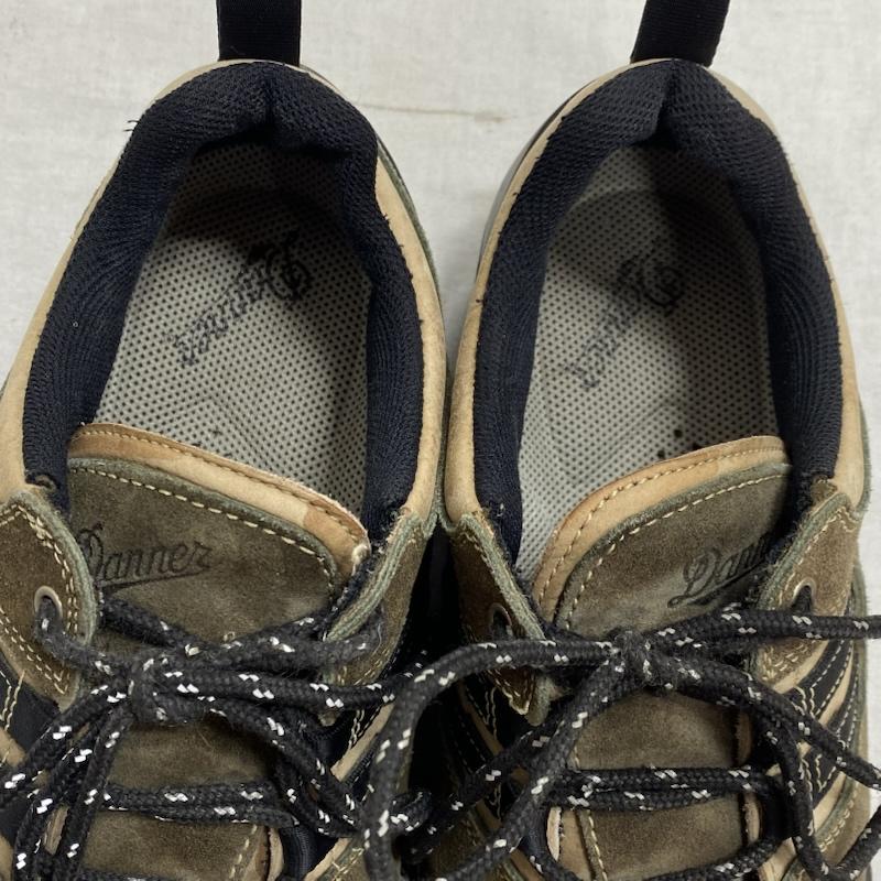 ダナー Danner アウトドアシューズ アウトドアシューズ RADICAL トレッキング スエードレザー D2904 858 US：7 ワンポイント X ロゴ、文字 カーキ / カーキ / khaki X ベージュ / ベージュ / beige X 黒 / ブラック / black メンズ USED 古着 中古 50127441