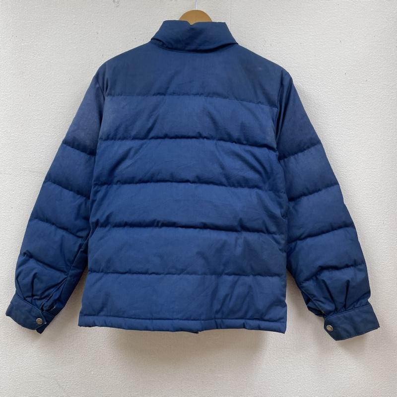 ザノースフェイス THE NORTH FACE ジャケット、上着 ダウンジャケット 80s 茶タグ USA製 ダウン ジャケット ジップアップ サイズWL - ロゴ、文字 X 刺繍 青 / ブルー / blue レディース USED 古着 中古 50127501
