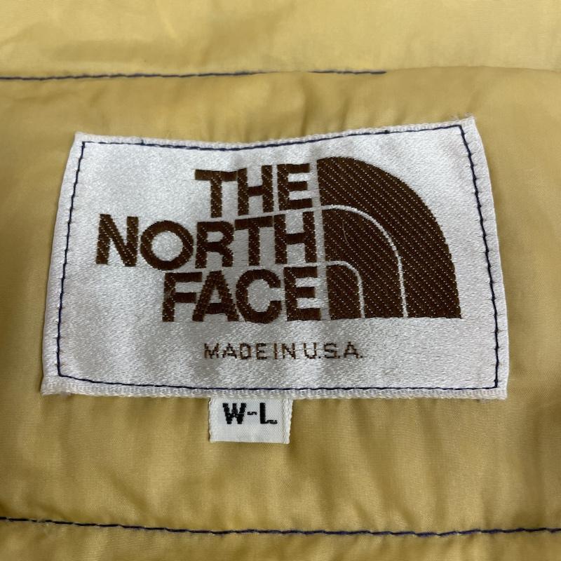 ザノースフェイス THE NORTH FACE ジャケット、上着 ダウンジャケット 80s 茶タグ USA製 ダウン ジャケット ジップアップ サイズWL - ロゴ、文字 X 刺繍 青 / ブルー / blue レディース USED 古着 中古 50127501