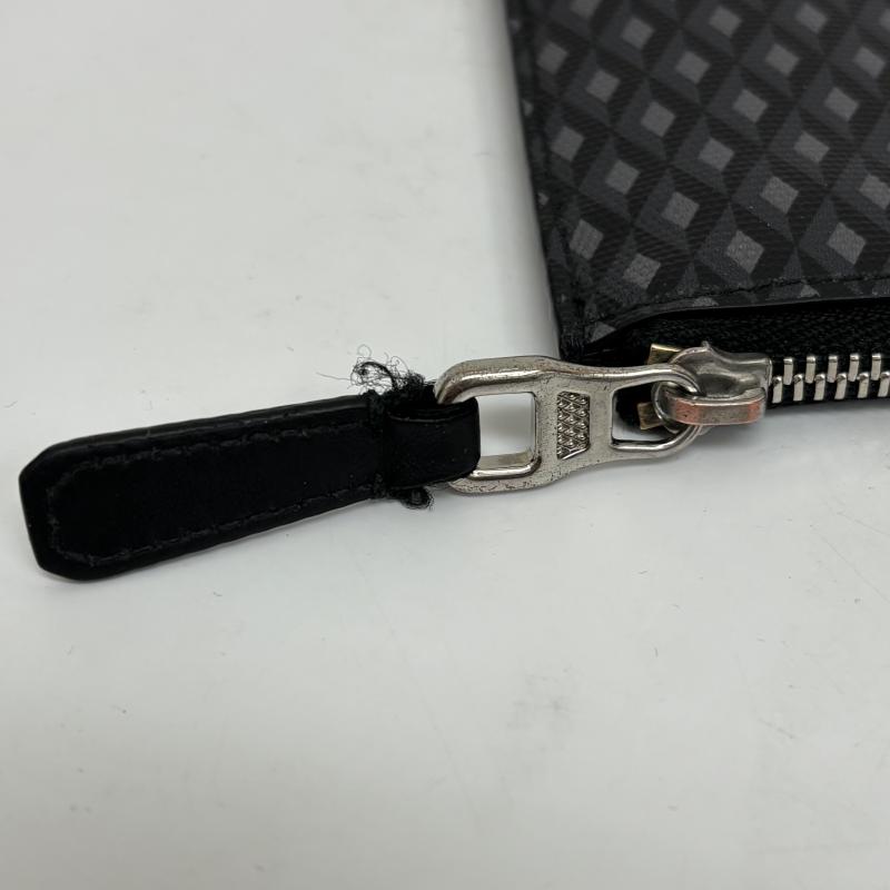 ダンヒル DUNHILL 財布 コンパクト財布 エンジンターン ENGINE TURN コインケース 小銭入れ コンパクトウォレット 19F2005CC030 灰 / グレー / gray メンズ USED 古着 中古 50127519