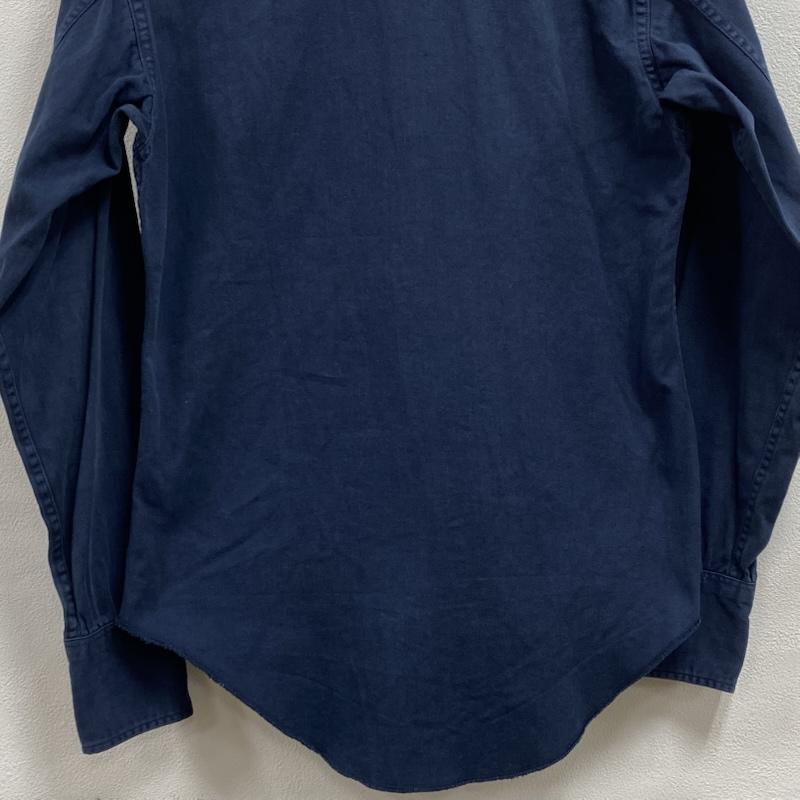 アンユーズド UNUSED シャツ、ブラウス 長袖 ウエスタンシャツ ヘビーウェイト コットン 1 紺 / ネイビー / navy メンズ USED 古着 中古 50127608