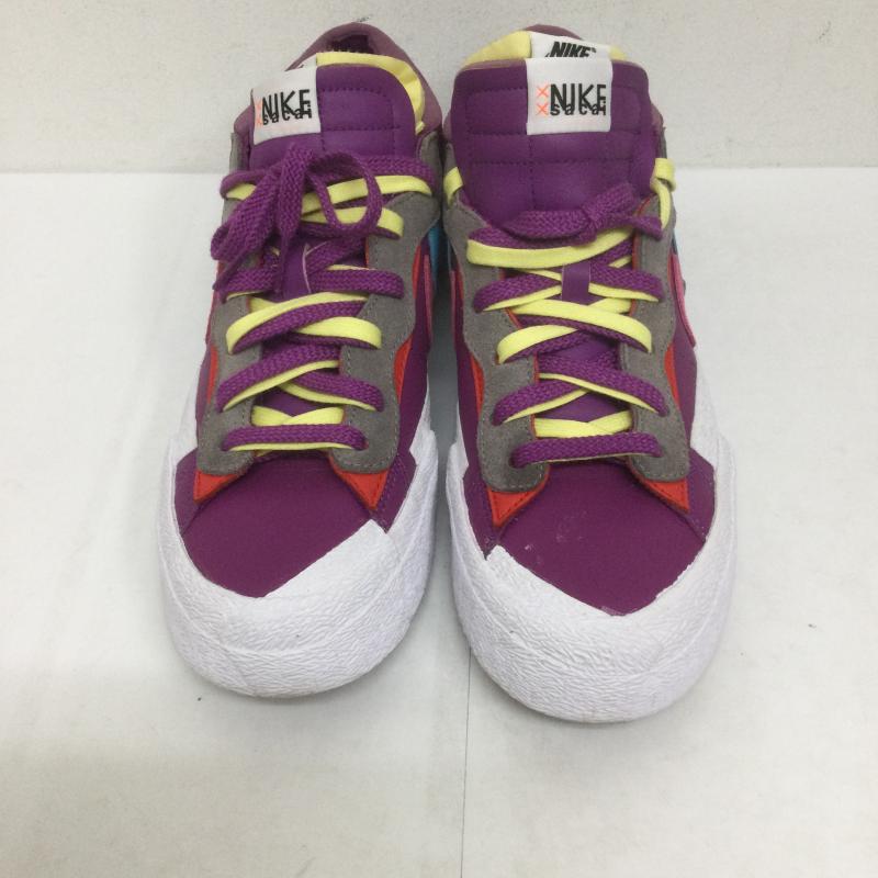 ナイキ NIKE スニーカー スニーカー ローカットスニーカー/DM7901-500/28.5cm/PUP/sacai x KAWS ブレザー LOW 28.5cm 紫 / パープル / purple メンズ USED 古着 中古 50127641