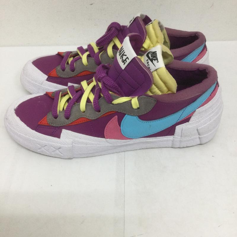 ナイキ NIKE スニーカー スニーカー ローカットスニーカー/DM7901-500/28.5cm/PUP/sacai x KAWS ブレザー LOW 28.5cm 紫 / パープル / purple メンズ USED 古着 中古 50127641