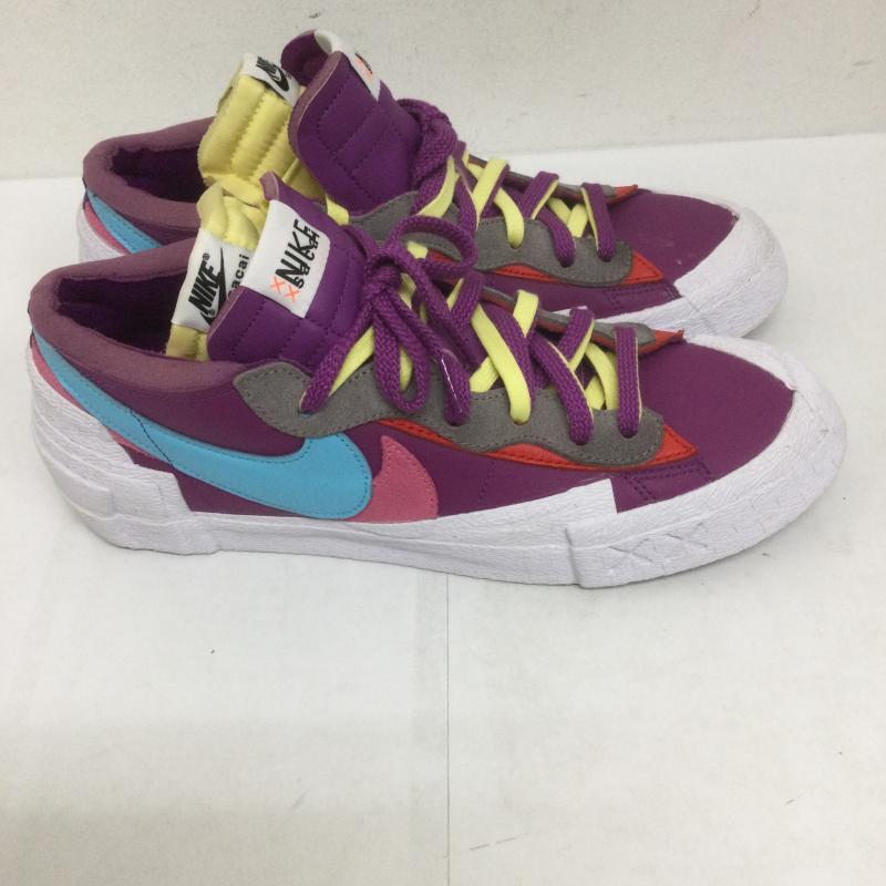 ナイキ NIKE スニーカー スニーカー ローカットスニーカー/DM7901-500/28.5cm/PUP/sacai x KAWS ブレザー LOW 28.5cm 紫 / パープル / purple メンズ USED 古着 中古 50127641