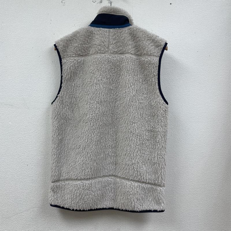 パタゴニア patagonia ベスト ベスト 23AW 23048 Classic Retro-X Vest クラシック レトロ フリース ベスト S ロゴ、文字 X 刺繍 オフホワイト / オフホワイト / メンズ USED 古着 中古 50127704
