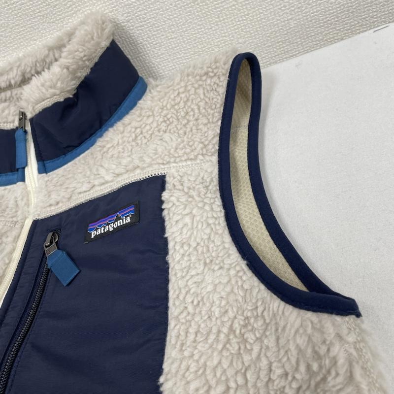 パタゴニア patagonia ベスト ベスト 23AW 23048 Classic Retro-X Vest クラシック レトロ フリース ベスト S ロゴ、文字 X 刺繍 オフホワイト / オフホワイト / メンズ USED 古着 中古 50127704