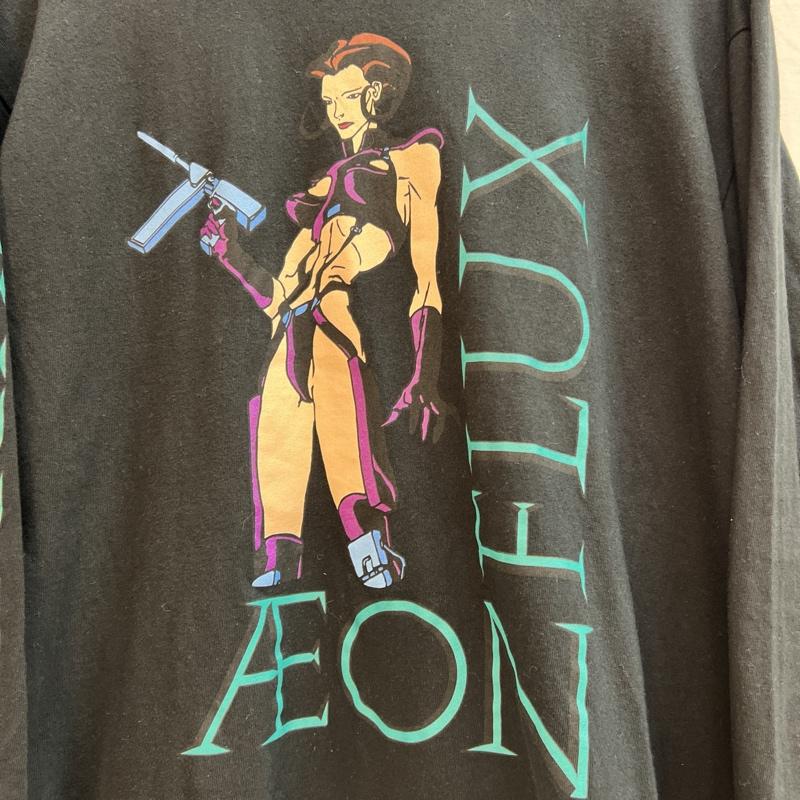 シュプリーム Supreme Tシャツ 長袖 22SS Aeon Flux L/S Tee イーオン フラックス ロンT L 黒 / ブラック / black メンズ USED 古着 中古 50127766