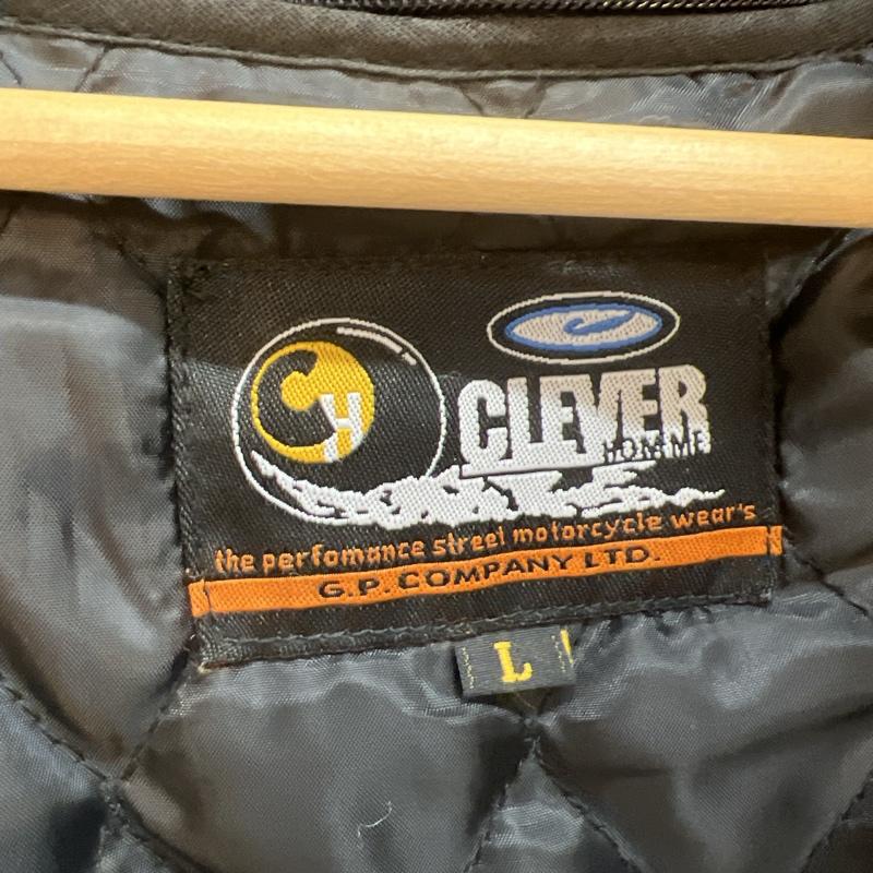 古着 USED ジャケット、上着 レザージャケット CLEVER 牛革 レザージャケット ライダース L 茶 / ブラウン / brown メンズ USED 古着 中古 50127776
