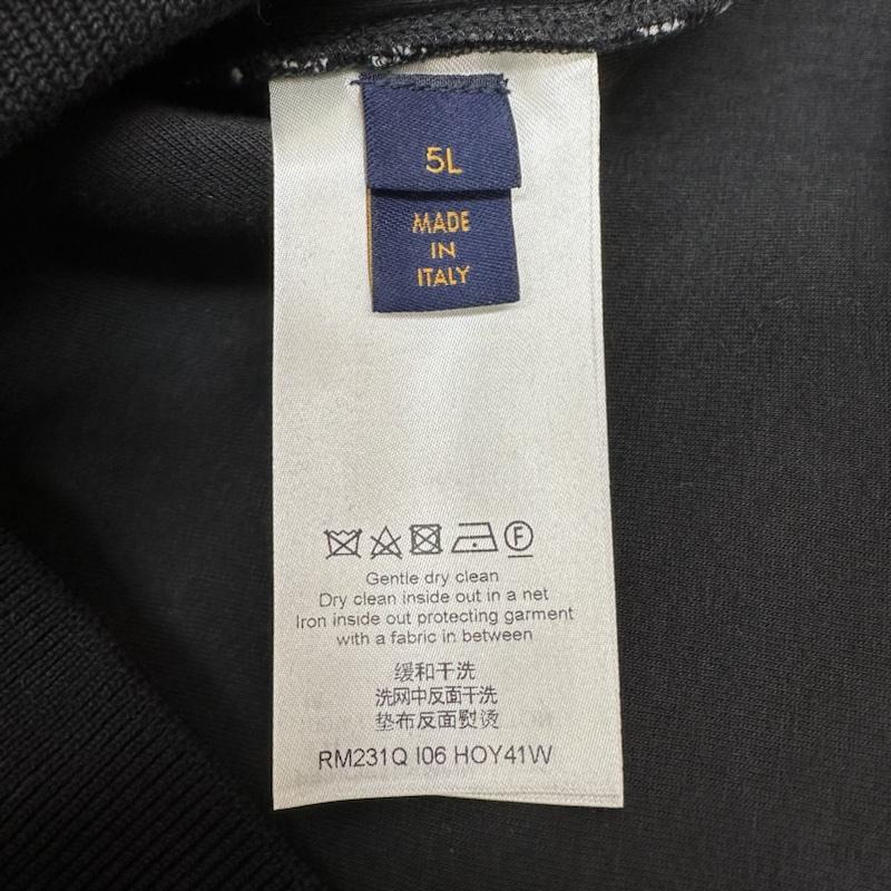 ルイヴィトン LOUIS VUITTON トレーナー 長袖 23SS 総柄 グラデーション モノグラム スウェット トレーナー RM231Q I06 HOY41W 5L - 黒 / ブラック / black メンズ USED 古着 中古 50127778