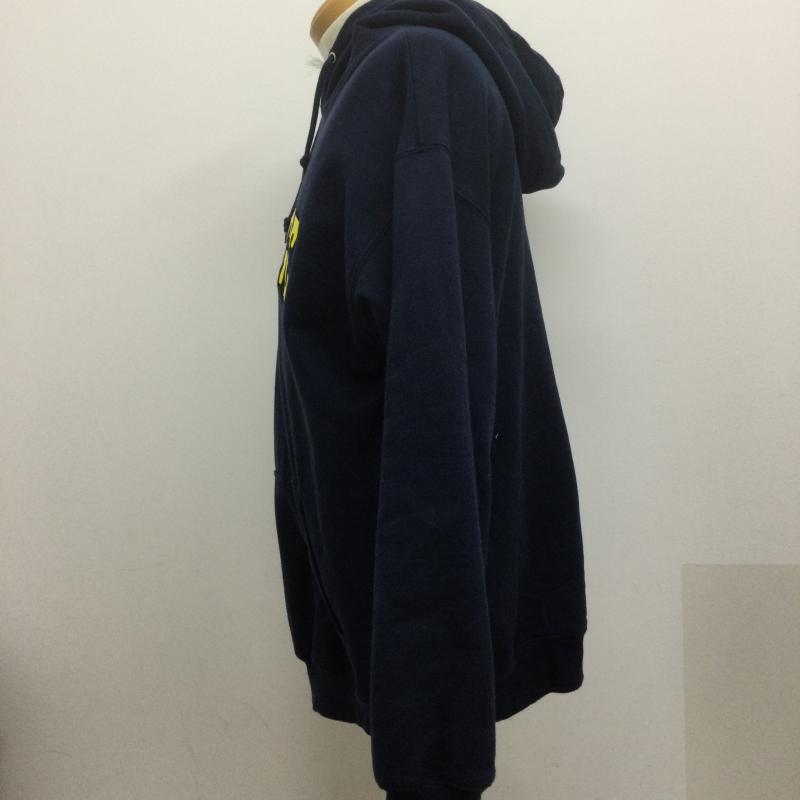エクストララージ XLARGE パーカー 長袖 ペイズリーロゴパーカー/L/コットン/NVY/101214012020/長袖パーカー L ロゴ、文字 紺 / ネイビー / navy メンズ USED 古着 中古 50127849