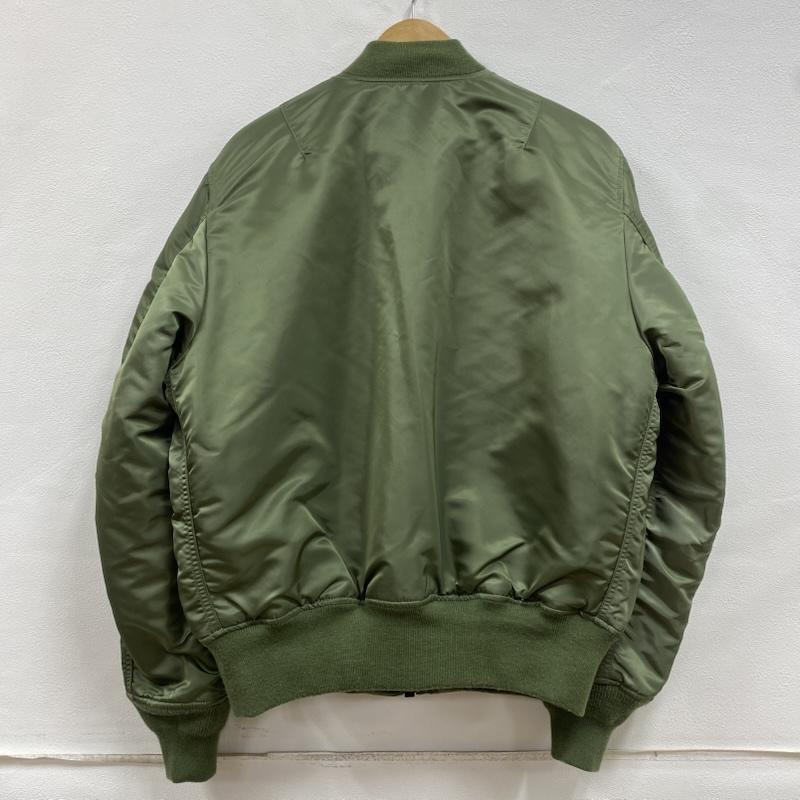 アルファ インダストリー Alpha Industries ジャケット、上着 フライトジャケット MA-1 フライトジャケット 0615-00-573-8335 フォトプリント TA0411-9003 リバーシブル 2WAY M 総柄 カーキ / カーキ / khaki メンズ USED 古着 中古 50127897