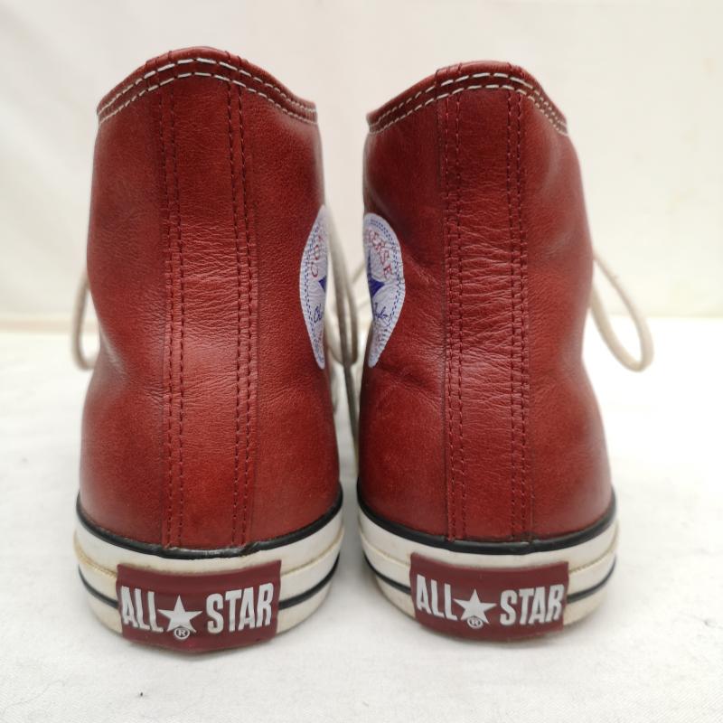 コンバース CONVERSE スニーカー スニーカー converse ALL STAR JOE オールスター レザー スニーカー あしたのジョー 1S981 26.0cm 白 / ホワイト / white X 赤 / レッド / red X 茶 / ブラウン / brown メンズ USED 古着 中古 50127903