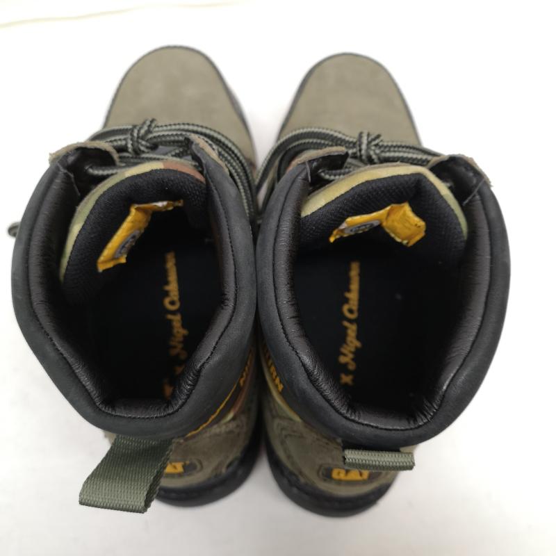 ナイジェルケーボン Nigel Cabourn ブーツ 一般 22AW CAT FOOTWEAR 迷彩 カモフラ ワーク ブーツ 26.0cm オリーブグリーン / オリーブグリーン / メンズ USED 古着 中古 50127908