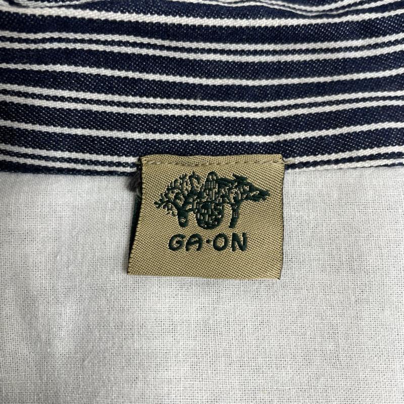 古着 USED コート コート一般 MALAIKA GA-ON ストライプ ロング コート ボタン エスニック タグ付き ストライプ 白 / ホワイト / white X 紺 / ネイビー / navy レディース USED 古着 中古 50127958